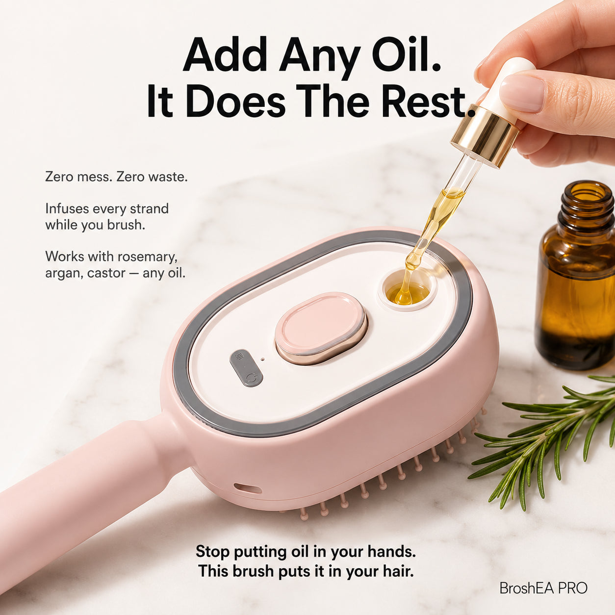 BROSHEA PRO — Electric Mist Hair Brush