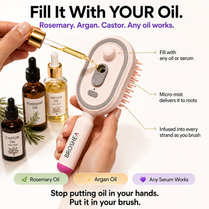 BROSHEA PRO — Electric Mist Hair Brush